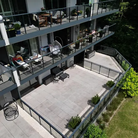 公寓 Park Przy Plazy Z Widokiem Na Jezioro, Taras 50 M2 奥斯特罗达